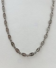 Damen Halskette Silber Antik