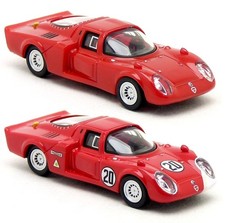 Brekina Ricko - Alfa Romeo Tipo 33.2 Daytona rot Rennwagen zur Auswahl 1:87 H0