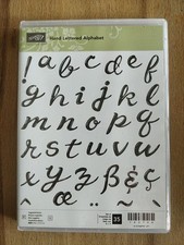 Stampin'Up Stempel Hand Lettered Alphabet 