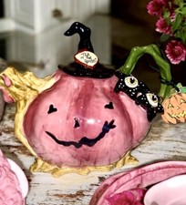 Blue Sky Halloween Pink “Tea