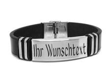 Leder Armband mit