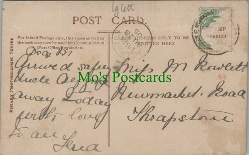 Genealogie postkarte rowlett - postkarte,