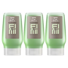 WELLA EIMI Sculpt Force Flubber Gel Haargel extra starker Halt Glanz 3x 125 ml