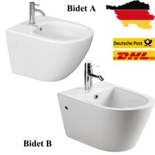 Wand Bidet mit Hahnloch und