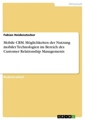 Mobile crm möglichkeiten der - mobile, crm.