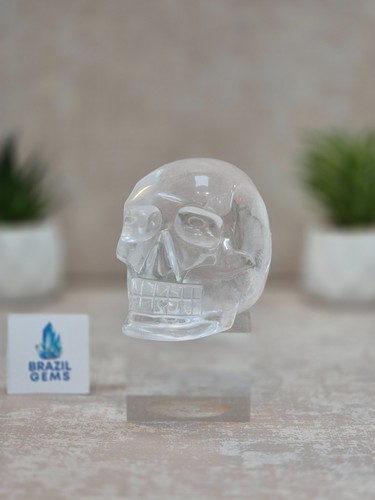Totenkopf quarz kristall - quarz,