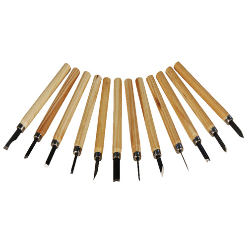12 schnitzmesser set - 12,