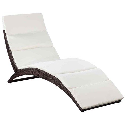 Poly rattan sonnenliege - poly,