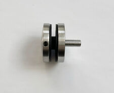 Punkthalter Glashalter Ø 50 mm Edelstahl V2A Anschluss flach für Glas 8-17,52 mm