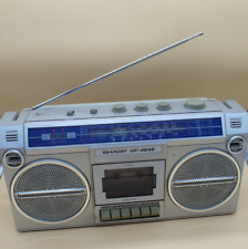 Vintage Sharp GF 4646 Vintage Ghettoblaster Radio Recorder Boombox unrevidiert