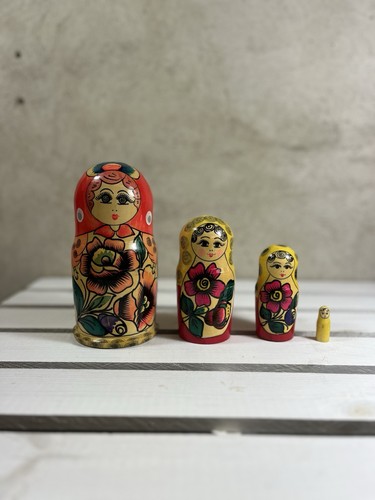 Matroschka babuschka vintage - babuschka,