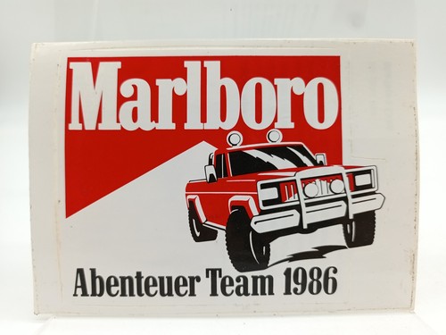 Marlboro aufkleber abenteuer - aufkleber,
