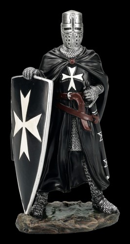Tempelritter figur schwarze - figur,,