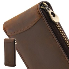 Uhrenetui Echtes Leder STRELA 1 & 2 Slot · 1 & 2 Uhr Box Uhren Aufbewahrung