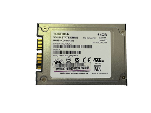 Toshiba ssd thnsnc064gamj - 1,8",
