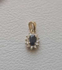 Saphir – Anhänger Gold 585