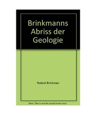 Allgemeine Geologie, Bd 1