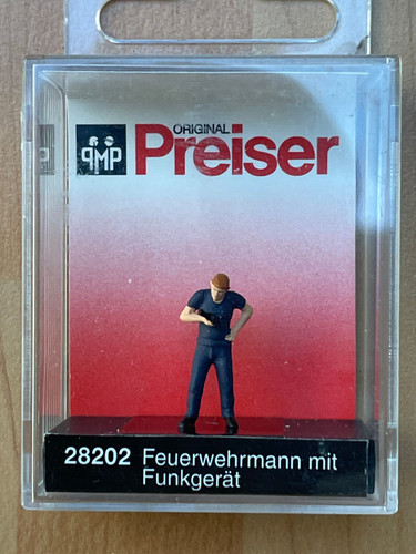 Preiser 28202 feuerwehrmann - preiser,