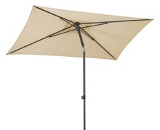 Schneider Schirme Designer Sonnenschirm beige-braun 140x250 cm