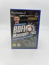 Sony Playstation 2 Spiel BDFL Manager 2003 mit Anleitung Getestet Retro Fußball