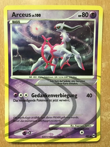 Pokemon tcg arceus ar7 - pokemon, deutsch