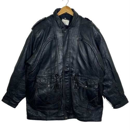 Lederjacke schwarz vintage - lederjacke,