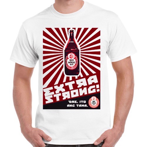 Red horse extra strong beer - horse,