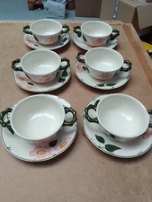 Villeroy Boch Wildrose Suppentasse Mit Unterteller Preis Pro Set Gebraucht