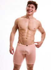 N2N SOMMER NADELSTREIFEN BIKER PFIRSICH Größe XL 40"-42" PC30