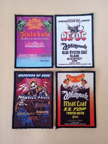 Monsters rock patch - of, x4