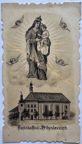 Orig andachtsbild heiligenbild - andachtsbild,