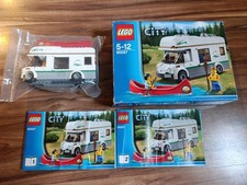 LEGO Wohnmobil mit Kanu Camper City 60057 komplett OVP BA 💯% Komplett Auto Boot