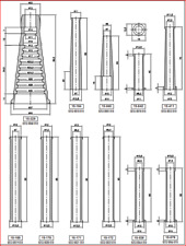 Knickschutztüllen aus Plioprene Gummiformteil für KFZ, Auto, Bike, LKW, Traktor