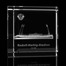 SG Dynamo Dresden Glasquader Rudolf-Harbig-Stadion Limited Edition Leuchtsockel