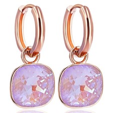 Rosegold creolen charm - rosegold,