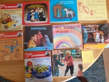 Paket Werkbücher 10 Bastelbücher Waldorf-Pädagogik; gut erhalten