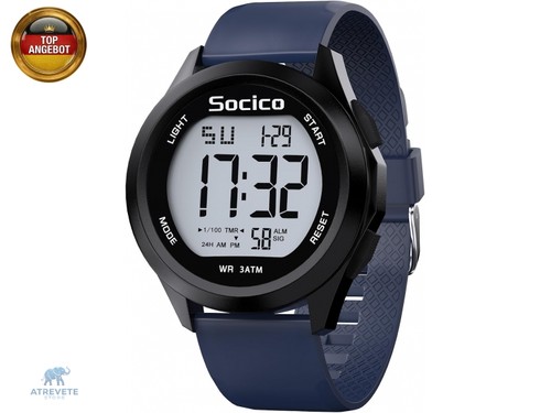 Socico herren digitaluhr sport - socico,