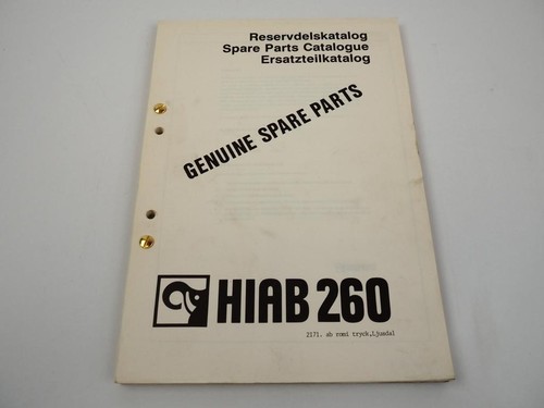 Hiab 260 ladekran - hiab,
