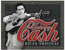 Johnny Cash Blechschild 40,5cm USA Country Rockabilly American Original