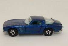 my1037, Alter Matchbox Superfast 14 Iso Grifo dunkelblaumetallic TOP 1970er Jahr