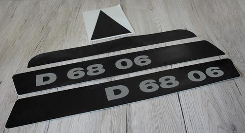 Deutz d6806 aufkleber - d6806, lang