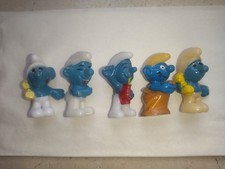 ü ei figuren 5x Schlümpfe