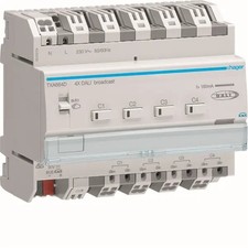 KNX Dali Broadcast Aktor 4-fach Hager  TXA664D