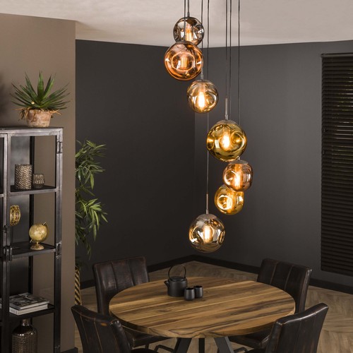 Pendelleuchte alt silber 40 - alt,