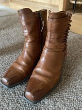 Stiefeletten -Mjus-Leder