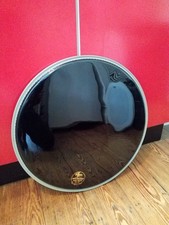 18" Bass Drum Fell  Evans,Bassdrum Schwarz,Frontfell,Drum Head,Resonanzfell