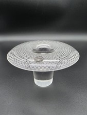 Tapio Wirkkala By Rosenthal - Vintage Design Glas Kerzenständer Bleikristall 