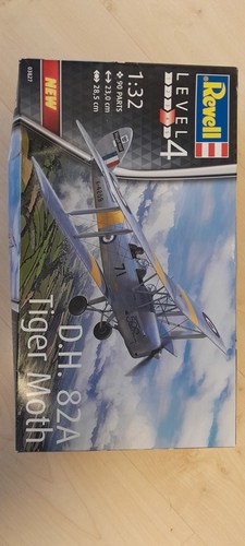 Revell 82a tiger moth - d.h.,