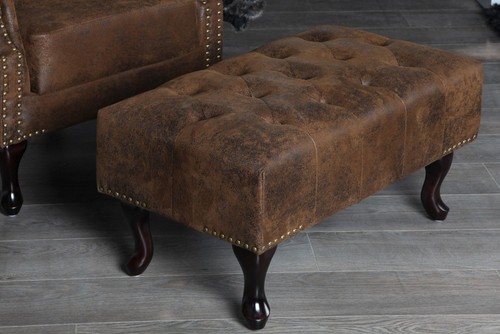Sitzhocker bank chesterfield - sitzhocker,