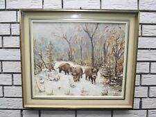 Jagd Bild Wildschweine Keiler